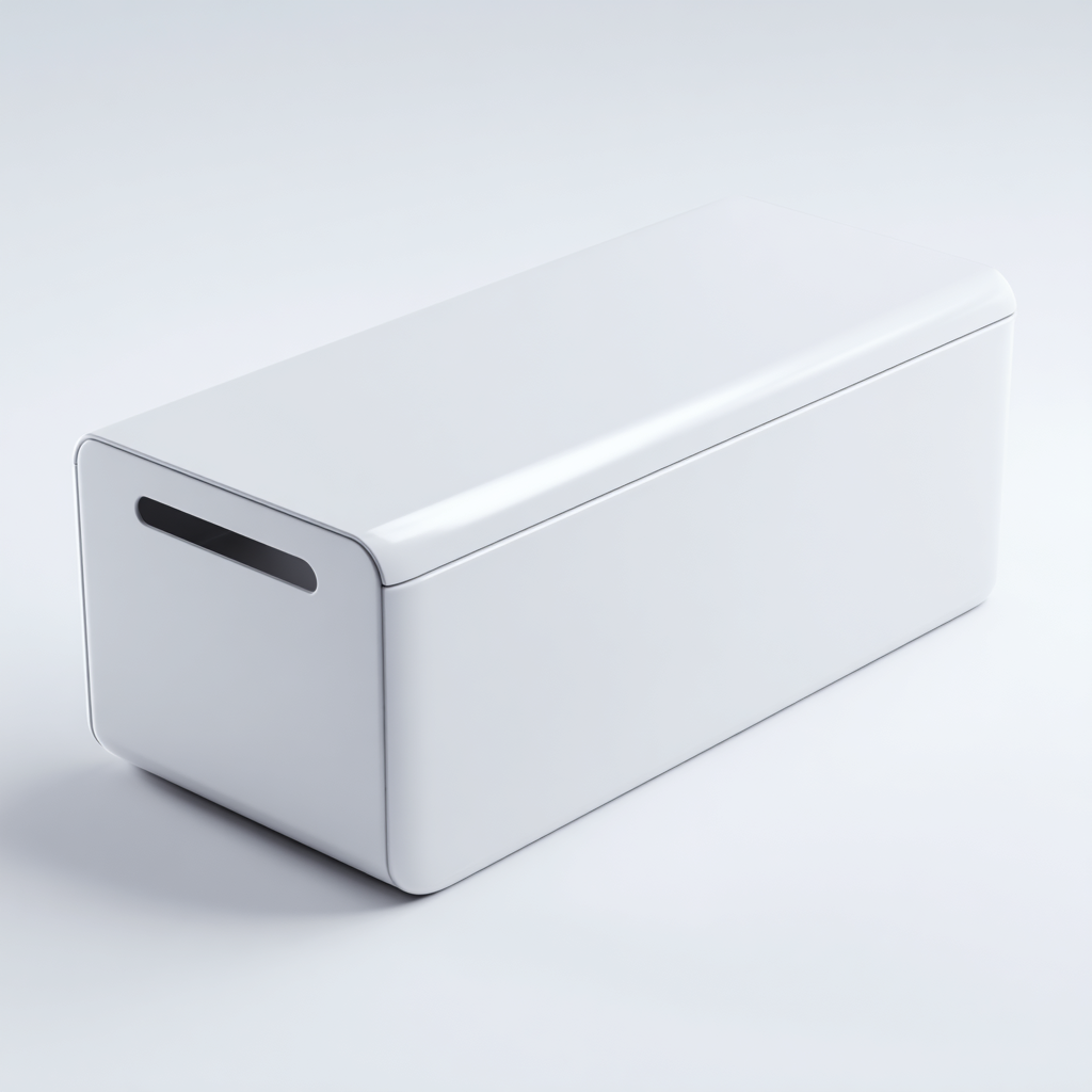 Prondiq Large Cable Management Box - Matte White