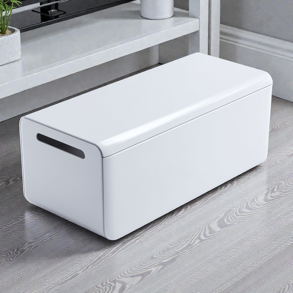 Prondiq Large Cable Management Box - Matte White